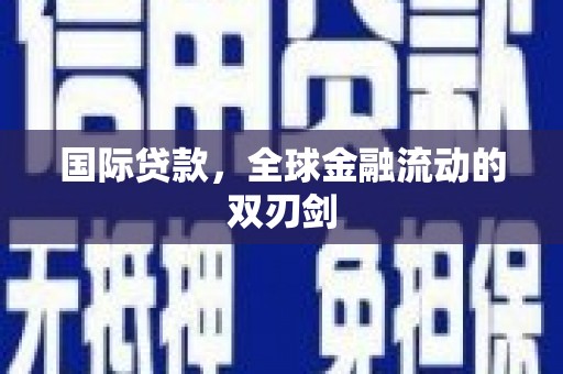 新园国际贷款，全球金融流动的双刃剑
