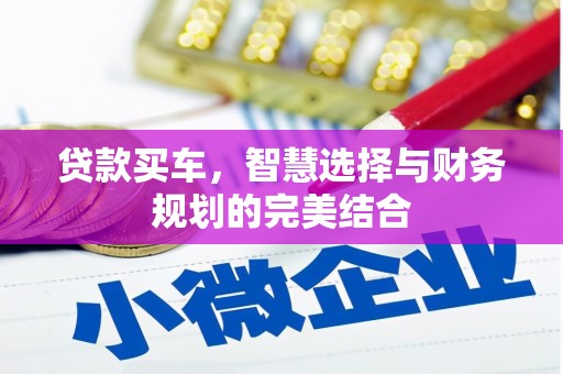 新园贷款买车，智慧选择与财务规划的完美结合