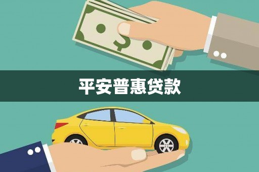 新园平安普惠贷款