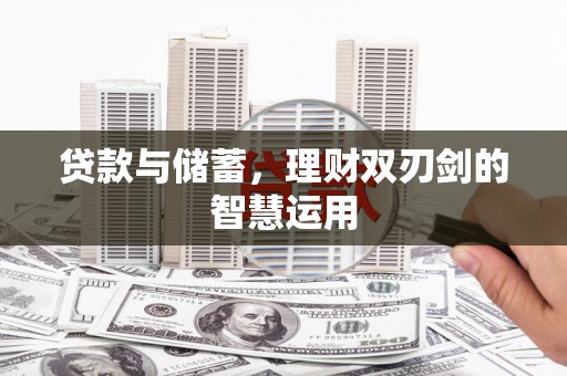新园贷款与储蓄，理财双刃剑的智慧运用
