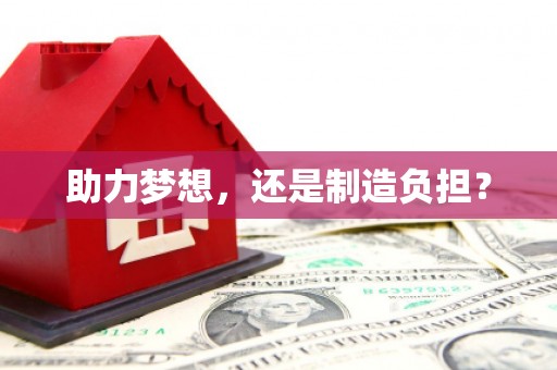 新园助力梦想，还是制造负担？