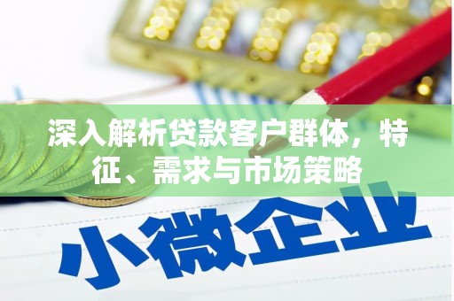 新园深入解析贷款客户群体，特征、需求与市场策略