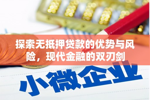新园探索无抵押贷款的优势与风险，现代金融的双刃剑