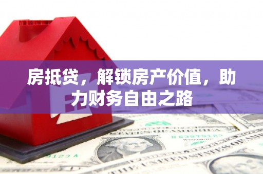 新园房抵贷，解锁房产价值，助力财务自由之路