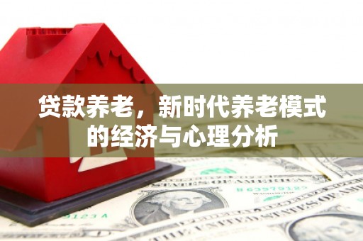 新园贷款养老，新时代养老模式的经济与心理分析