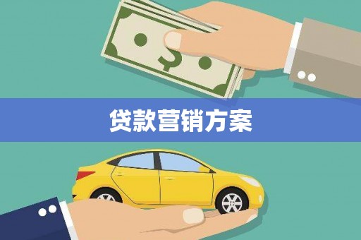 新园贷款营销方案