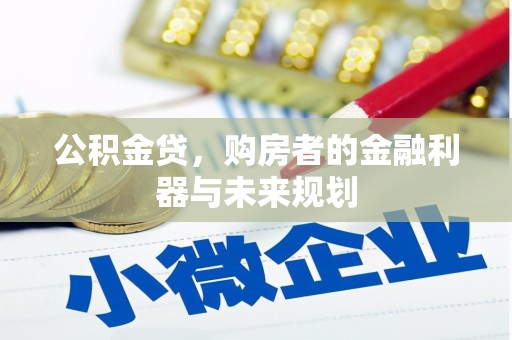 新园公积金贷，购房者的金融利器与未来规划