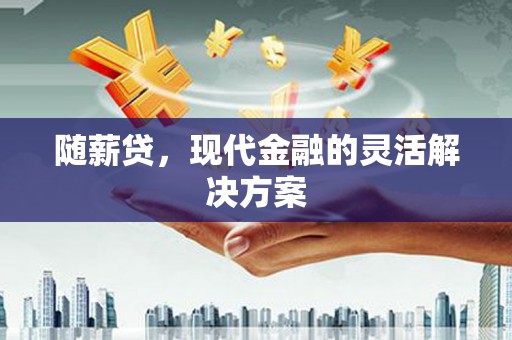 新园随薪贷，现代金融的灵活解决方案