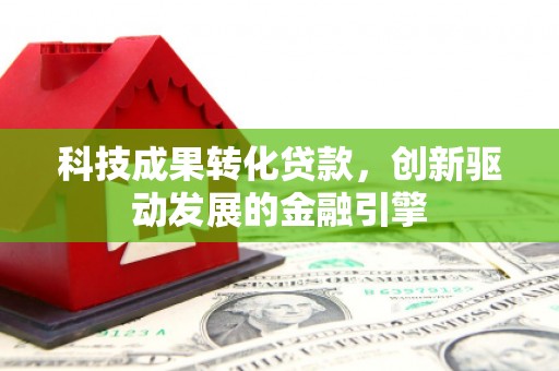 新园科技成果转化贷款，创新驱动发展的金融引擎