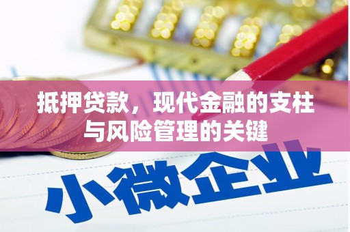 新园抵押贷款，现代金融的支柱与风险管理的关键