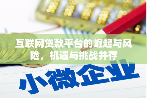 新园互联网贷款平台的崛起与风险，机遇与挑战并存