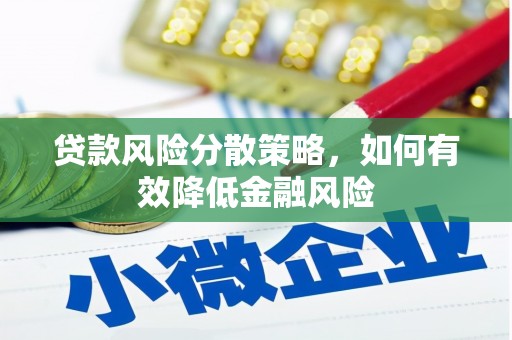 新园贷款风险分散策略，如何有效降低金融风险