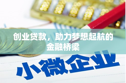 新园创业贷款，助力梦想起航的金融桥梁