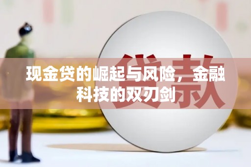 新园现金贷的崛起与风险，金融科技的双刃剑