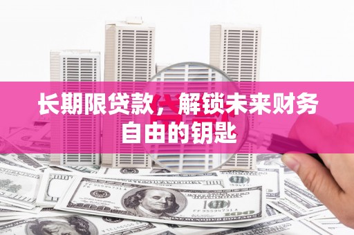 新园长期限贷款，解锁未来财务自由的钥匙