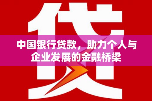 新园中国银行贷款，助力个人与企业发展的金融桥梁