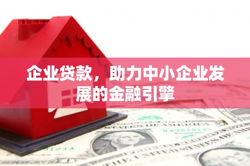新园企业贷款，助力中小企业发展的金融引擎