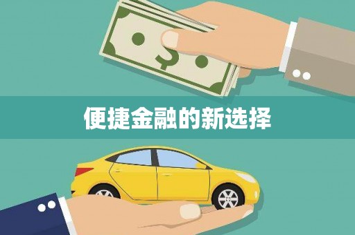 新园便捷金融的新选择