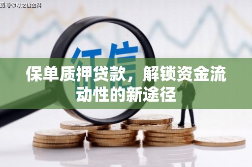 新园保单质押贷款，解锁资金流动性的新途径