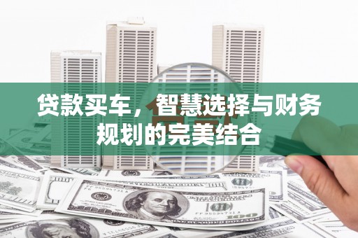 新园贷款买车，智慧选择与财务规划的完美结合