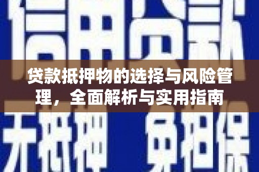新园贷款抵押物的选择与风险管理，全面解析与实用指南