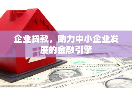 新园企业贷款，助力中小企业发展的金融引擎