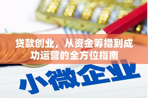 新园贷款创业，从资金筹措到成功运营的全方位指南