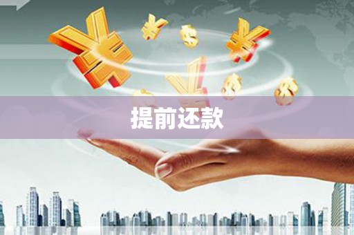 新园提前还款