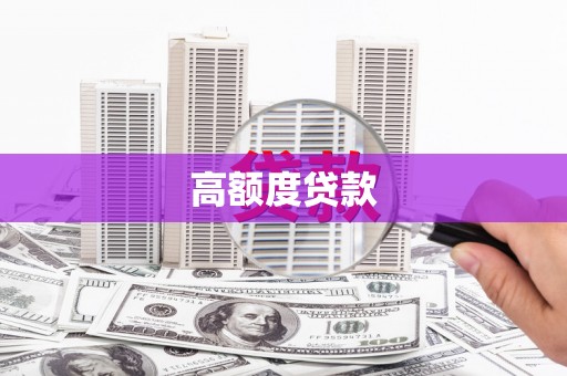 新园高额度贷款