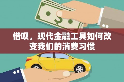 新园借呗，现代金融工具如何改变我们的消费习惯