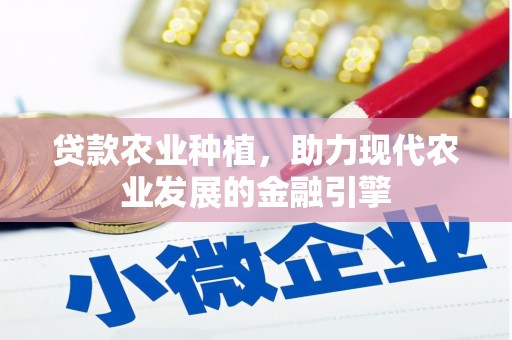 新园贷款农业种植，助力现代农业发展的金融引擎