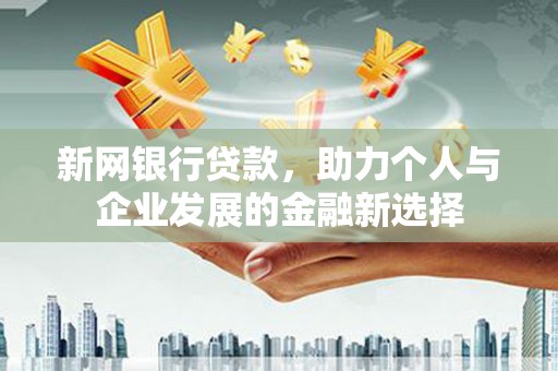 新园新网银行贷款，助力个人与企业发展的金融新选择