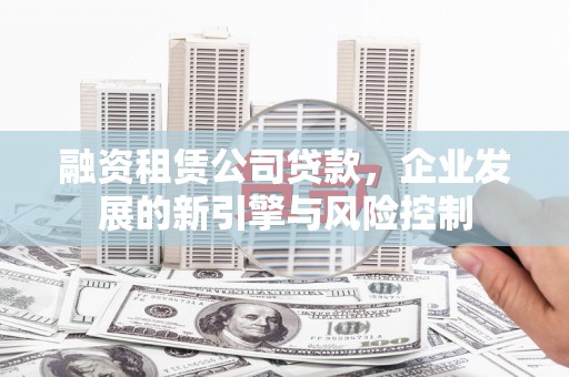 新园融资租赁公司贷款，企业发展的新引擎与风险控制