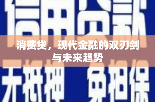 新园消费贷，现代金融的双刃剑与未来趋势