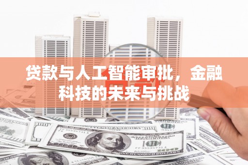 新园贷款与人工智能审批，金融科技的未来与挑战