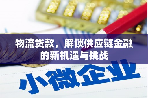 新园物流贷款，解锁供应链金融的新机遇与挑战