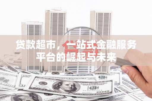 新园贷款超市，一站式金融服务平台的崛起与未来