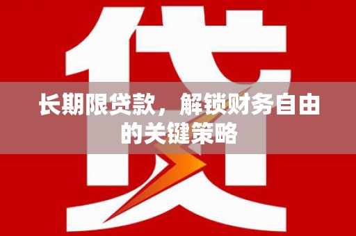 新园长期限贷款，解锁财务自由的关键策略