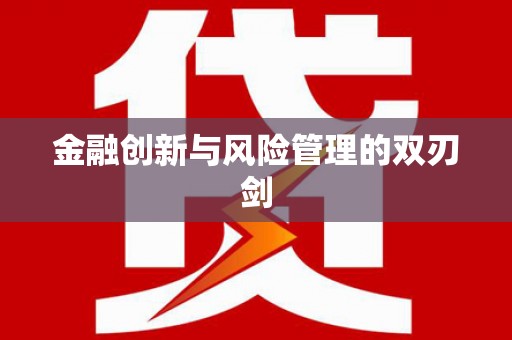 新园金融创新与风险管理的双刃剑