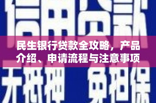 新园民生银行贷款全攻略，产品介绍、申请流程与注意事项